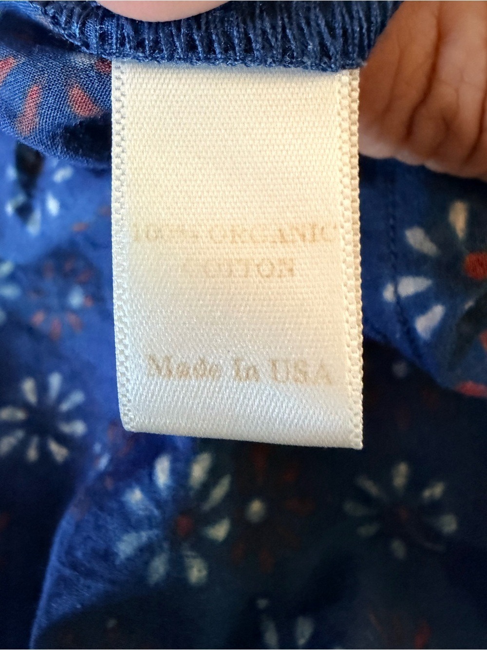Christy Dawn Dawn Dress S Indigo Daisy Organic Cotton Prairie Midi Dress - Picture 6 of 11